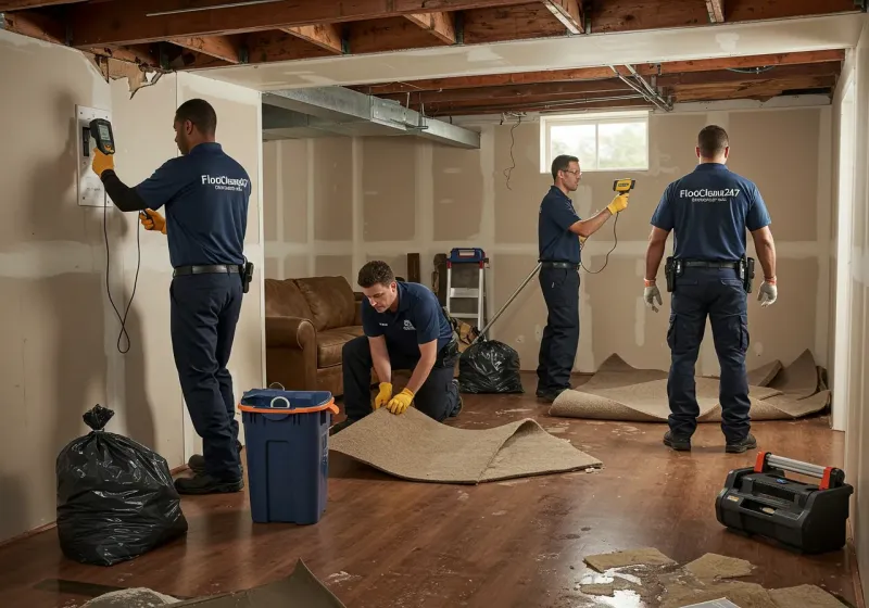 Flood DamageMaterial Assessment and Debris Removal process in Laguna Beach, FL